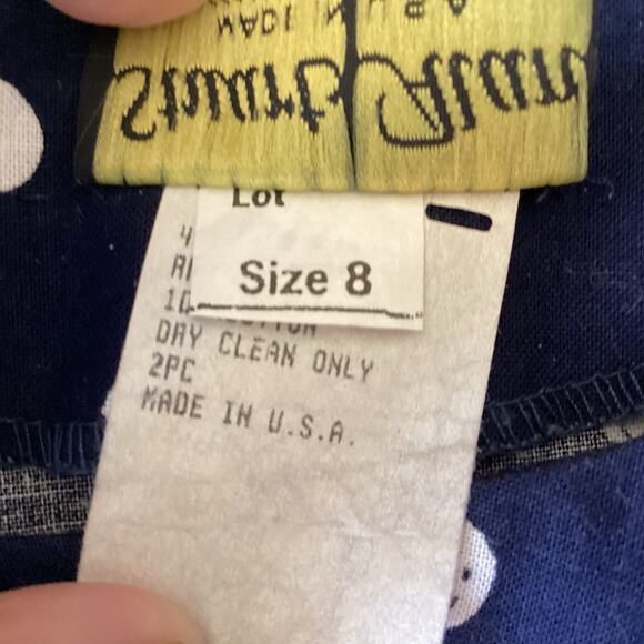 Vintage Stuart Alan Skirt Set - Picture 4 of 10